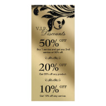Or 3 de noir d'étincelle de bijoux de cartes de ve carte double customisable