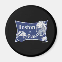 or Bust Refrigerator Magnet