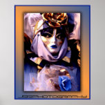 or de bleu de carnaval affiche