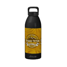 Or grand de Teton Bouteilles D'eau Réutilisables