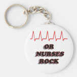 OR NURSES ROCK KEYCHAIN