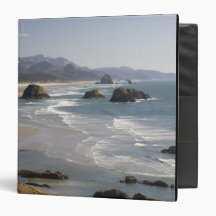 OR, Oregon Coast, Ecola State Park, view of Vinyl Binders