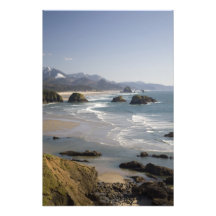 OR, Oregon Coast, Ecola State Park, view of Art Photo