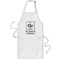 Or, The Element of Options Aprons