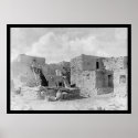 Oraibi Pueblo Hopi Indian 1895 posters