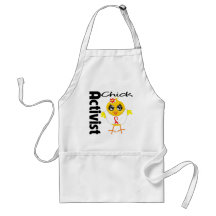 Oral Cancer Activist Chick Apron