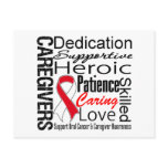 Oral Cancer Caregivers Collage postcards