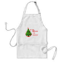 Oral Cancer Christmas Miracles Apron