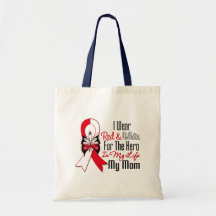 Oral Cancer Ribbon Hero My Mom Bag