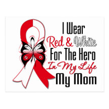 Oral Cancer Ribbon Hero My Mom Post Card