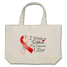 Oral Cancer Ribbon Someone I Love Tote Bag