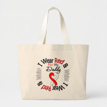 Oral Cancer Ribbon Support Daddy Bag