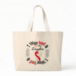 Oral Cancer Ribbon Support Daughter Bag