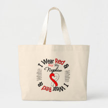 Oral Cancer Ribbon Support Nephew Bag
