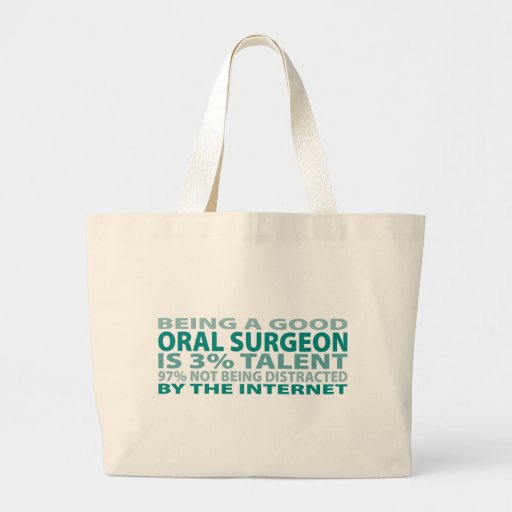 Oral Surgeon 3% Talent Canvas Bags