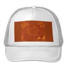 orang092 trucker hat