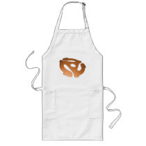 Orange 3D 45 RPM Adapter Apron