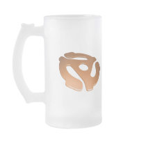 Orange 3D 45 RPM Adapter Coffee Mug