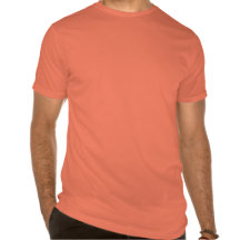 Orange adaptée de carotte de T-shirt de l'encolure