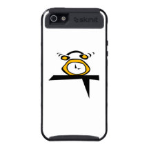 Orange Alarm Clock iPhone 5 Covers