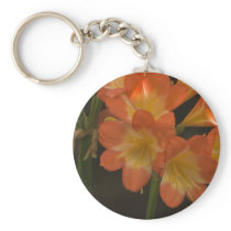 Orange Amaryllis Keychain