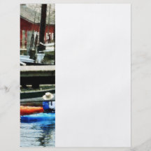 Orange and Blue Kayaks Mystic CT Flyer