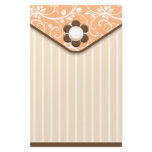 Orange and Brown Clutch Stationery