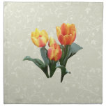 Orange and Yellow Tulips Napkins