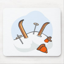 Orange Avalanche mousepads