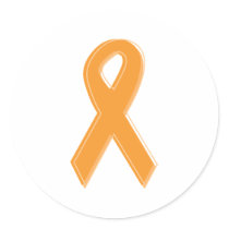 Orange Awareness Ribbon