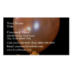 Orange balloon business card