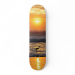 Orange Beach Sunrise Bird Fishing FL Skateboard
