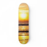 Orange Beach Sunrise Wilbur By The Sea Skateboard