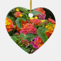 Orange beauties christmas ornament