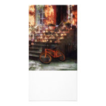 Orange Bicycle by Brownstone Custom Photo Card