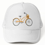 Orange Bicycle Hat