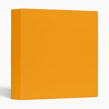 Orange Binders