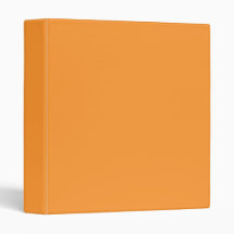 Orange Binders