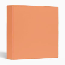 Orange Binders