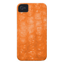 Orange Bubble Wrap Pattern Case-Mate iPhone 4 Case