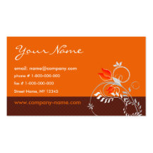 Orange - Business Card
