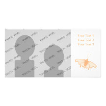 Orange Butterfly. Photo Cards