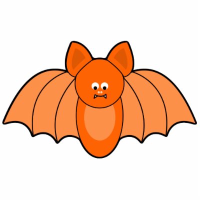 Cartoon Bat Hanging