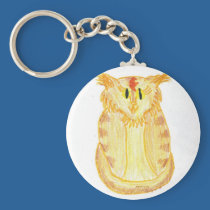 Orange Cat keychains