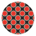 orange circles stickers