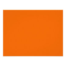 Orange Colour 4.25 x 5.5 inch Invite