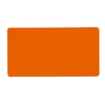 Orange Colour with TrueBlock Shipping Label