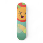 orange comet skateboard