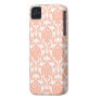 Orange Damask Pattern Case-mate Iphone 4 Case