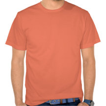 Orange de carotte de T-shirt de l'encolure ras du 